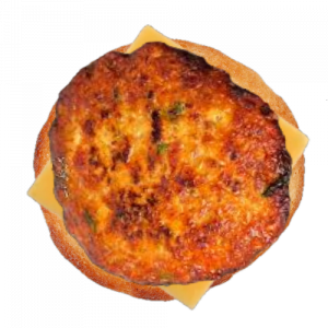 Spicy Chicken Chapli Roll