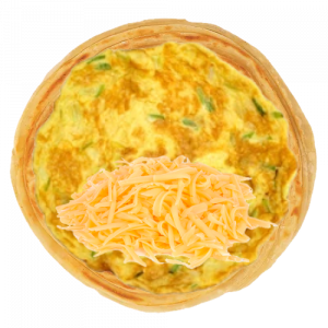 Cheesy Omelette Wrap