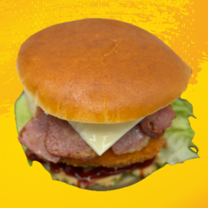 Desi Fusion Burger Meal