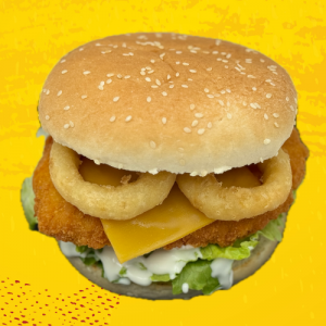 Chicken Ringer Burger Meal