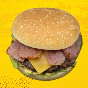 Beef Sizzler Burger Meal