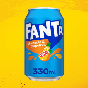 Fanta Pineapple & Grapefruit 330ml