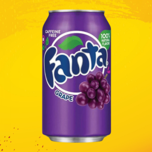 American Fanta Grape 355ml