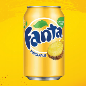 American Fanta Pineapple 355ml