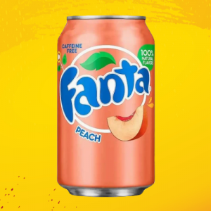 American Fanta Peach 355ml