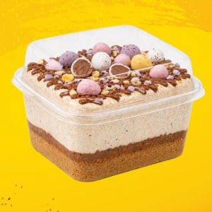 Mini Egg Crunch Cheesecake