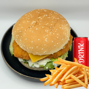 Chicken Fillet Burger Meal